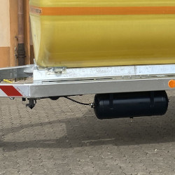 <b>Druckluftbremsanlage</b><br>Druckluftbremsanlage anstelle der Auflaufbremse