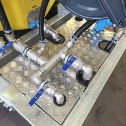 <b>Pumpaufbau Profi (4 Funktionen Schaltung)</b><br>Beim Pumpaufbau Profi liegt der Fokus auf der Komplettlösung für alle Anwendungsfälle