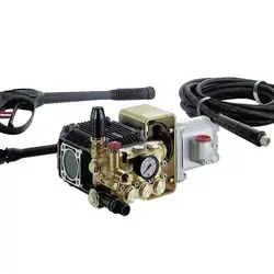 <b>Hochdruckreiniger mit Hydraulikmotor-Antrieb</b><br>Hochdruckreiniger mit hydraulischem Antrieb und einer max. Leistung von 200 bar und 15 l/min - inkl. 10m Hochdruckschlauch und Hochdrucklanze